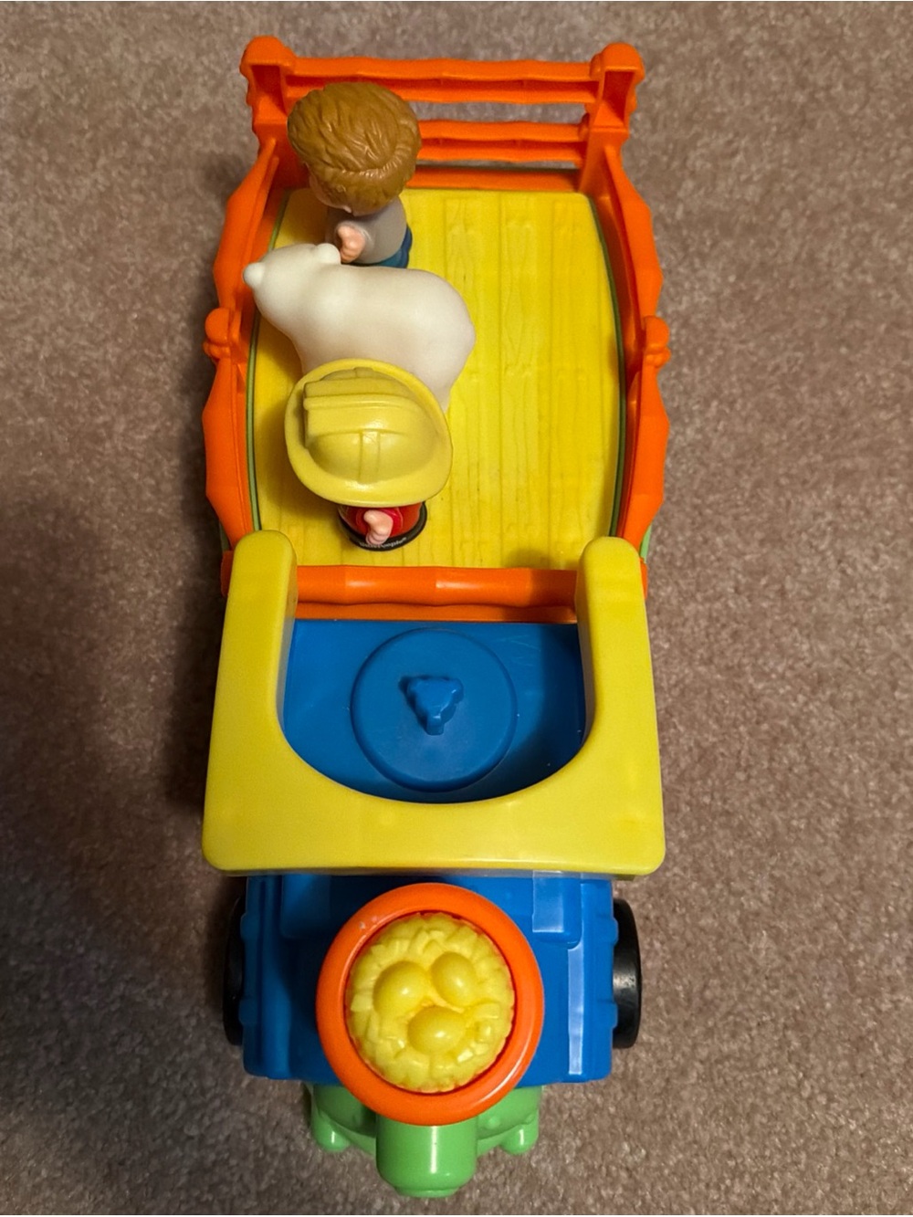 Fisher-Price Little People Choo-Choo Zoo Train 2 People 1 Animal Makes Sounds - Picture 2 of 8